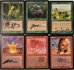 164-Card NEAR-COMPLETE M:tG VISIONS Set - 47 RARES! - 95 SIGNED by 37 Artists! - Image 3