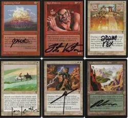 164-Card NEAR-COMPLETE M:tG VISIONS Set - 47 RARES! - 95 SIGNED by 37 Artists! - Image 4