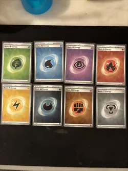 Pokemon TCG Holo Energy Complete 8 Card Set - Image 1