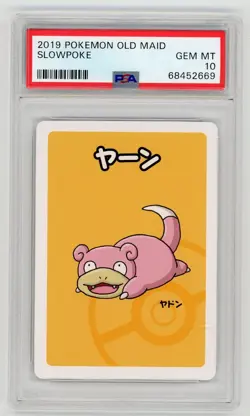 Pokemon Card Slowpoke Old Maid Baba Nuki 2019 PSA 10 GEM MINT - Image 1