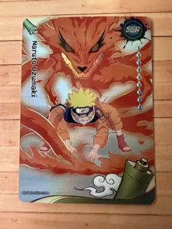 Naruto Uzumaki NRSA01-SSR-019L3 Naruto Kayou Card (ENGLISH) - Image 1
