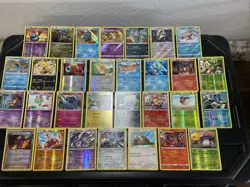 (30) Pokemon Cards Lot WOTC Vtg Holo STAMPED REVERSE Lucario Xerneas Palkia - Image 1