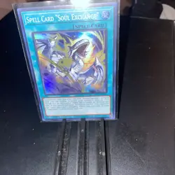 Spell Card "Soul Exchange" INFO-EN100 The Infinite Forbidden 1st Edition - Image 2