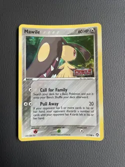 Mawile 17/108 Stamped Reverse Holo EX Power Keepers Pokemon Card 2007 - LP - Image 1