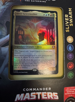 Sealed Commander Masters Commander Deck - Sliver Swarm MTG 2023 - Image 1