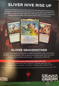 Sealed Commander Masters Commander Deck - Sliver Swarm MTG 2023 - Image 3