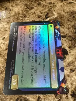 FANG, FEARLESS I'CIE Magic the Gathering MTG Final Fantasy Borderless Foil - Image 2