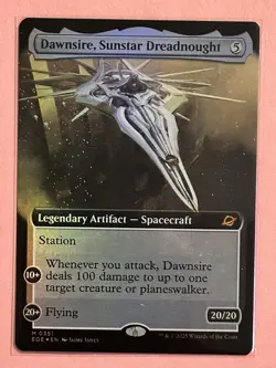 Dawnsire, Sunstar Dreadnought (Extended Art) Edge of Eternities Foil - Image 1