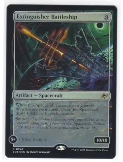 Extinguisher Battleship | Extended Art | NM | MTG | 0355 | Rare | EOE - Image 1