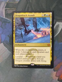 Dragonback Assault | 7% Off 2+ | Dragonstorm | NM | MTG - Image 1