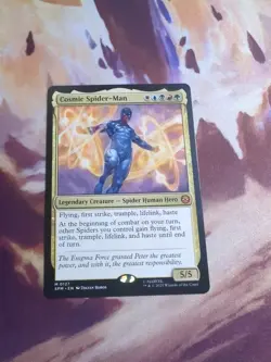 MTG Cosmic Spider-Man, NM-Mint, English Marvel's Spider-Man Mythic - Image 1
