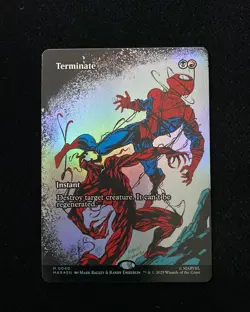 2025 Magic The Gathering MTG Marvel EN Foil M0040 Terminate gav - Image 1