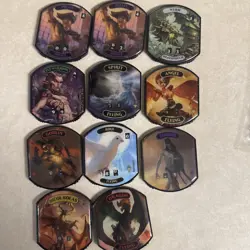 Lot Of Magic Mtg Ultra Pro Counter Tracking Tokens Nicol Bolas Dragon Elf Dino - Image 2