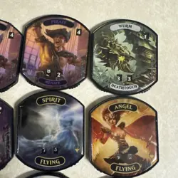 Lot Of Magic Mtg Ultra Pro Counter Tracking Tokens Nicol Bolas Dragon Elf Dino - Image 4