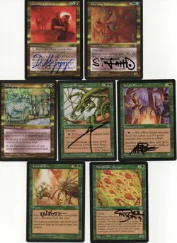NEAR-COMPLETE MTG M:tG MIRAGE Set - 98 RARES! - 193 SIGNED by 43 Artists! - Image 5
