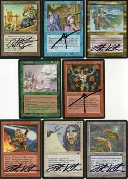 NEAR-COMPLETE M:tG MTG ALLIANCES Set - 38 RARES! - 43 SIGNED by 15 Artists! - Image 1