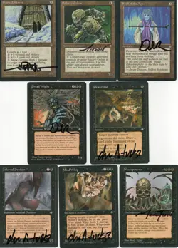 NEAR-COMPLETE M:tG MTG ICE AGE Set (108 Rares!) with 210 SIGNED by 28 Artists!! - Image 2