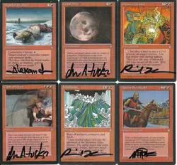 NEAR-COMPLETE M:tG MTG ICE AGE Set (108 Rares!) with 210 SIGNED by 28 Artists!! - Image 5