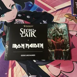 Magic The Gathering Secret Lair Iron Maiden Eddie Unchained Sealed In-Hand - Image 1