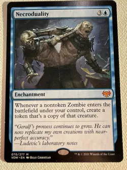 Necroduality - Innistrad Crimson Vow Mythic MTG Zombie Commander EDH NM ?? - Image 1