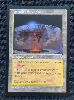 Volrath’s Stronghold - Stronghold - Reserved List - Vintage MTG - NM/LP - 1998 - Image 1