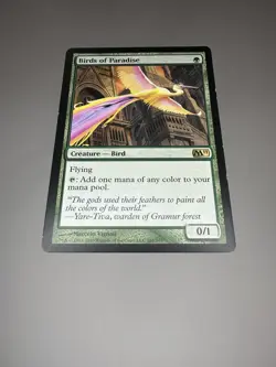 Birds of Paradise M11 LP (Edges Wear) Magic The Gathering Core Set 2011 - Image 3