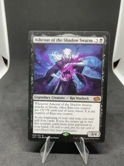 Ashcoat of the Shadow Swarm - Jumpstart 2022 - MTG #19 MP/LP - Image 1