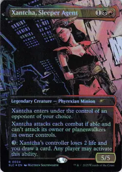 MTG Xantcha, Sleeper Agent (24) | NM Foil | Secret Lair Countdown Kit {SLC} - Image 2