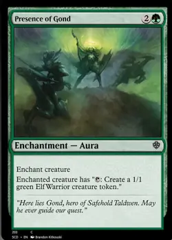 Presence of Gond [Starter Commander Decks] Magic MTG - Image 1