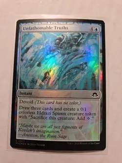 Unfathomable Truths (Foil) - Modern Horizons 3 - LP - Common - Instant - MTG - Image 1