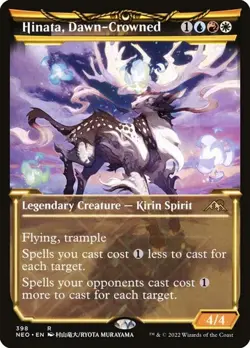 Hinata, Dawn-Crowned - Foil Showcase NEO NM MTG - Image 1