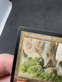 Wooded Foothills Onslaught Regular MTG 330 MP/LP - Image 4