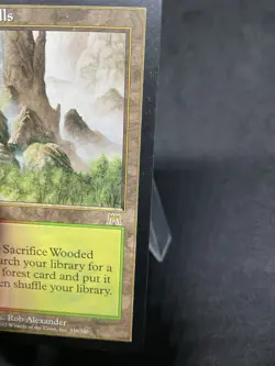 Wooded Foothills Onslaught Regular MTG 330 MP/LP - Image 5