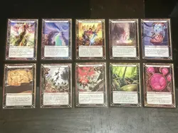 MTG Magic Lot of (10) Different 2010 Archenemy Oversized Scheme Cards Jumbo C - Image 1