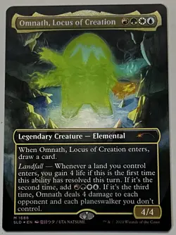 MTG Secret Lair Drop Omnath Legendary Creature MYTHIC FOIL #1686 - Image 1