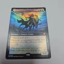 Bloodthirsty Conqueror (Extended Art) -Foil Near Mint MTG Foundations - Image 1