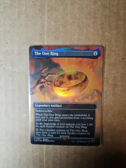 The One Ring (Borderless) Promo Foil - Image 1