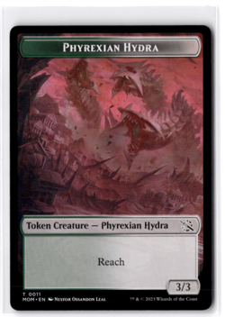 Phyrexian Hydra Token #11 March of the Machine NM - Image 1