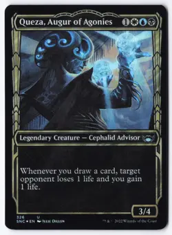 Queza, Augur of Agonies (Showcase) U Streets of New Capenna 326 NM - Image 1