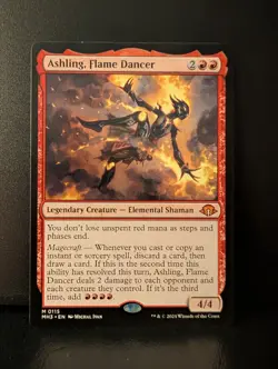 MH3 ASHLING, FLAME DANCER 0115 (Mythic, Newly Pulled, Unplayed) - Image 1