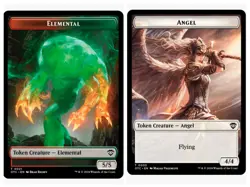 Elemental Token\Angel Token | MTG OTC | Double-Sided (DS) | NEW NM+ - Image 1