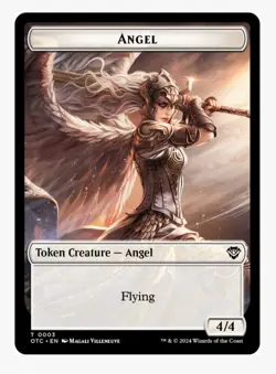 Elemental Token\Angel Token | MTG OTC | Double-Sided (DS) | NEW NM+ - Image 3