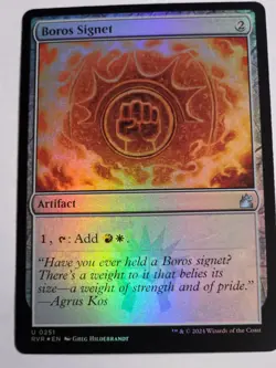 MTG - Boros Signet FOIL- Ravnica Remastered - Image 1