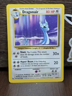 Dragonair 018/102 Base Set Non Holo 1999 Vintage WOTC Pokemon TCG NM - Image 1
