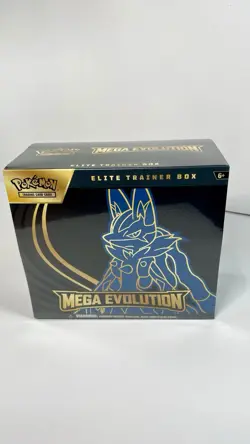 Pokemon Mega Evolutions ETB (Lucario) New/ Factory Sealed - Image 2
