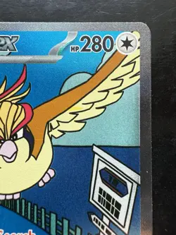 Pokemon Pidgeot ex 225/197 SV03: Obsidian Flames Holo (NM) - Image 3