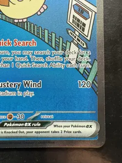 Pokemon Pidgeot ex 225/197 SV03: Obsidian Flames Holo (NM) - Image 5