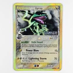 Pokemon Rayquaza Delta Species Holo 13/113 EX Delta Species HP Damaged TCG 2005 - Image 1