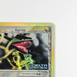 Pokemon Rayquaza Delta Species Holo 13/113 EX Delta Species HP Damaged TCG 2005 - Image 3