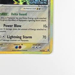 Pokemon Rayquaza Delta Species Holo 13/113 EX Delta Species HP Damaged TCG 2005 - Image 5